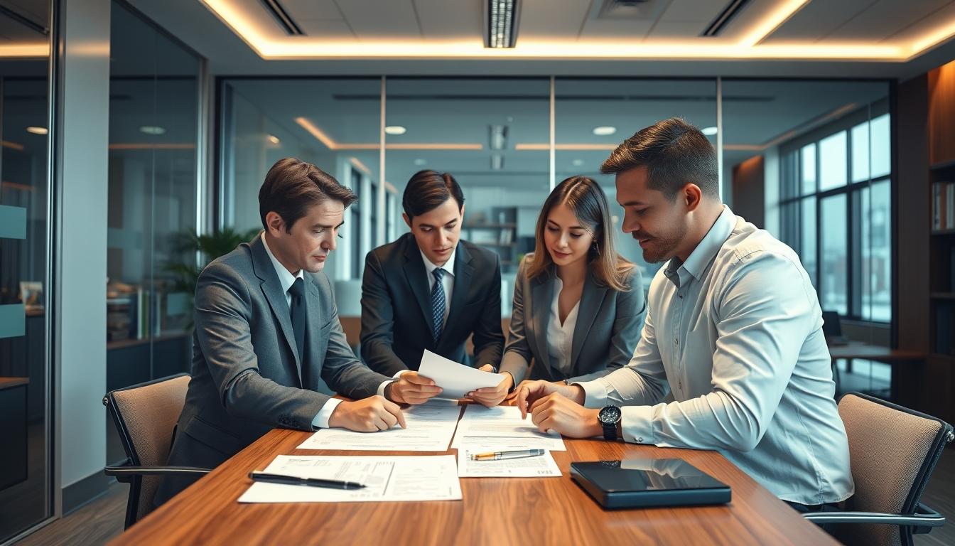 Family elder care planning discussion